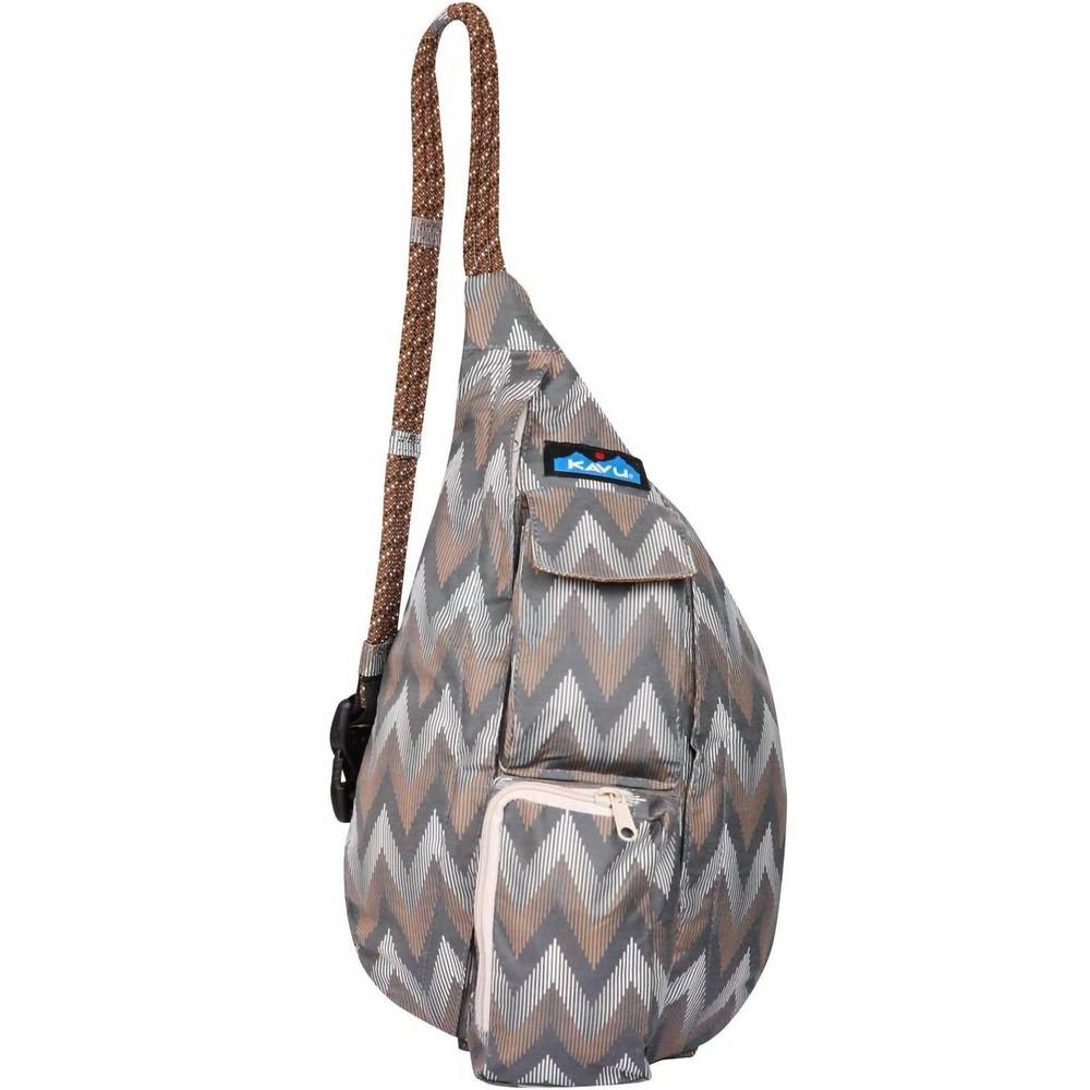NEW KAVU mini rope sack bag in topo smash